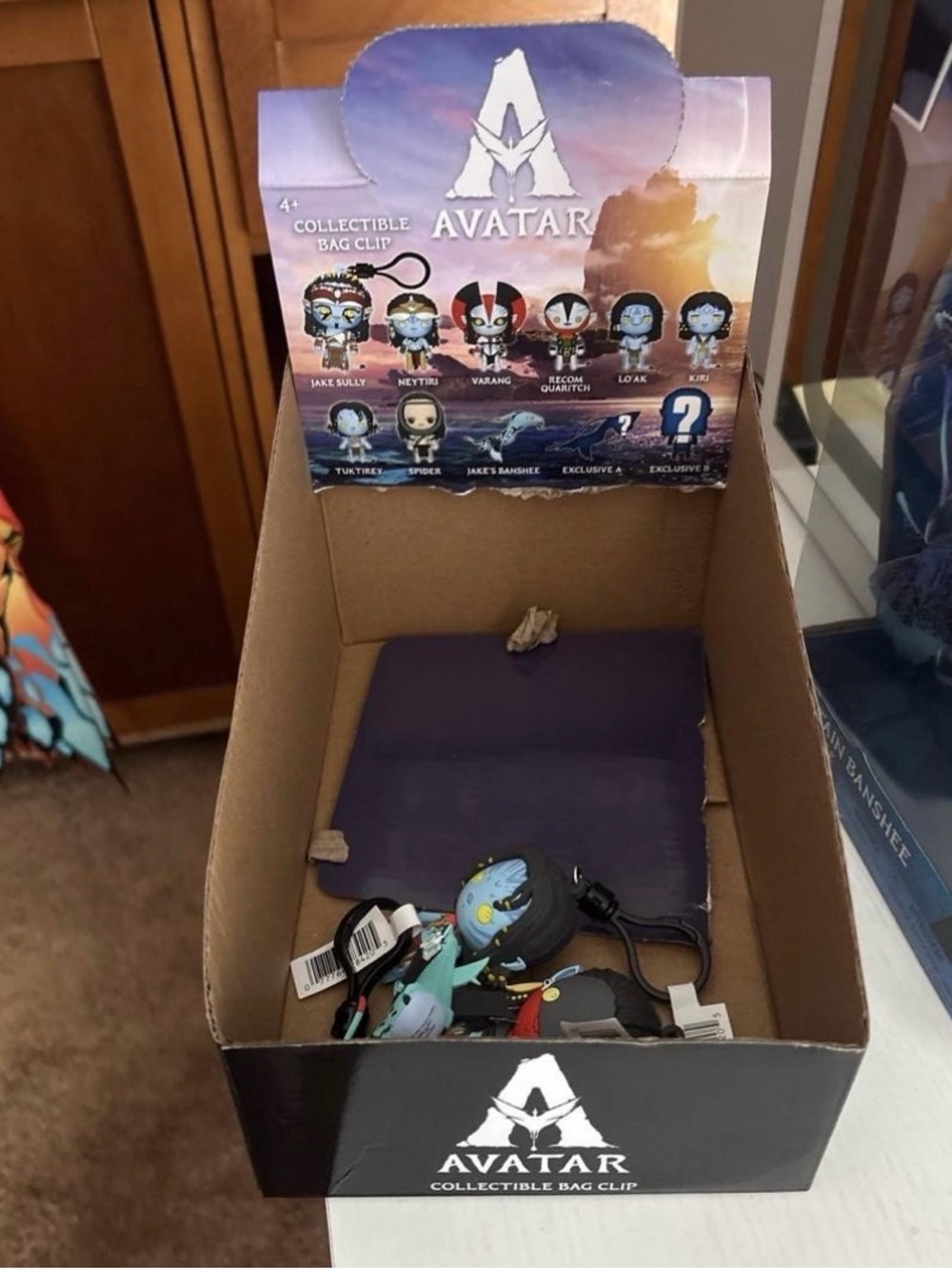 Avatar Fire and Ash Foam Keychains - Picture 2 of 2